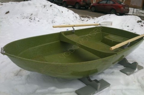 Пластиковая гребная лодка Шарк-240 Lite