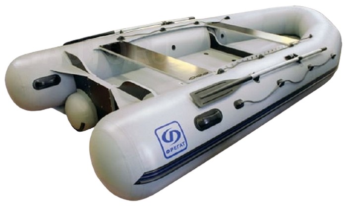 Надувная лодка Фрегат M-480 FM Light Jet (серая)
