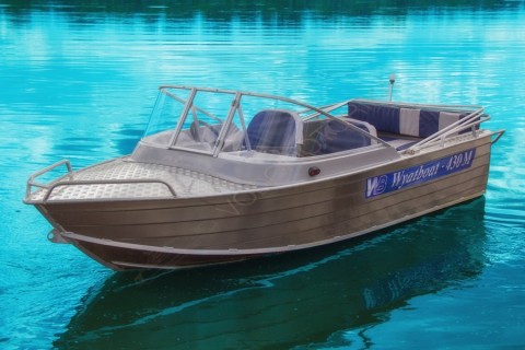 Алюминиевый катер WYATBOAT Wyatboat-430 М