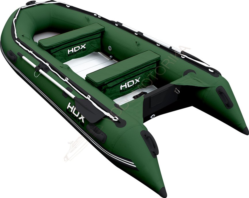 Лодка HDX OXYGEN 390 AL зеленая