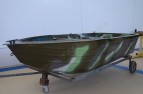 Алюминиевая моторно-гребная лодка Охотник 290