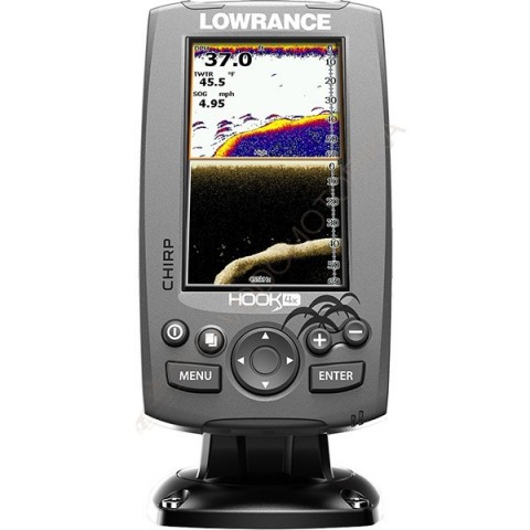 Эхолот Lowrance Hook-4x Mid/High/DownScan