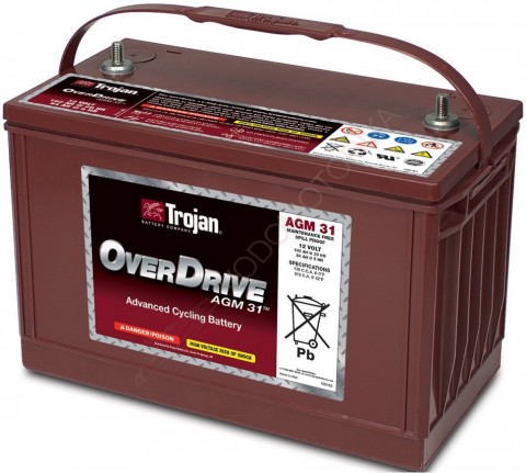 Аккумуляторная батарея TROJAN OverDrive AGM 31