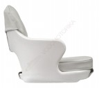 Кресло YACHTSMAN мягкое, съемные подушки, материал белый винил (1060410C)